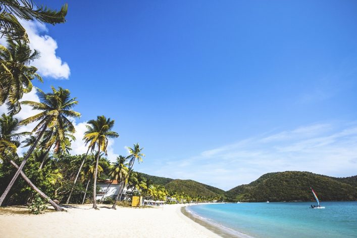 Carlisle Bay op Antigua en Berbuda