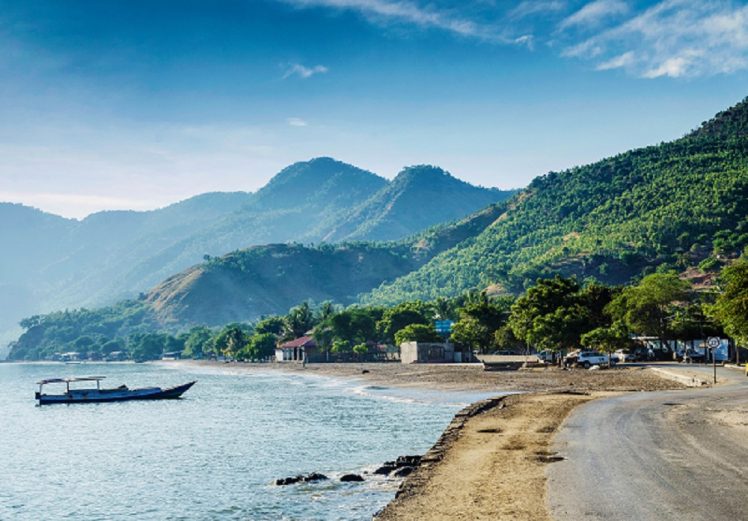 Dili beach oost Timor