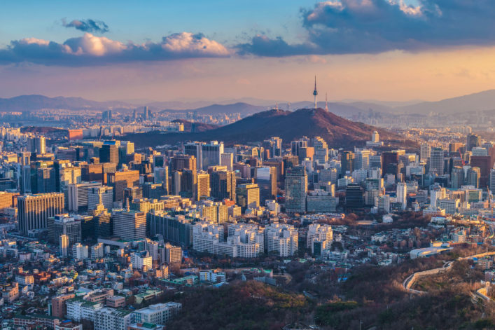 Seoul in Zuid-Korea