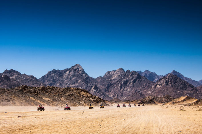 Reizen naar Egypte Quad tour in de Egyptische woestijn
