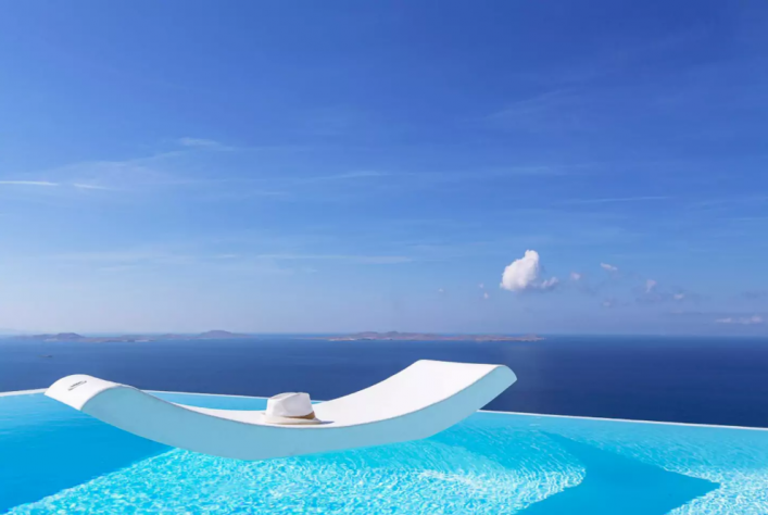villa infinity pool Mykonos