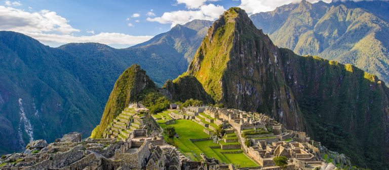 Uitzicht over Machu Picchu