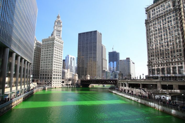 St. Patricks Day in Chicago