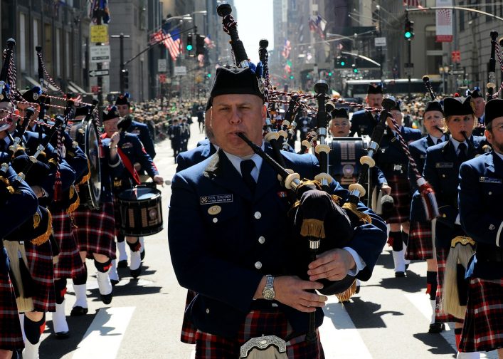 St. Patrick's Day parade in New York