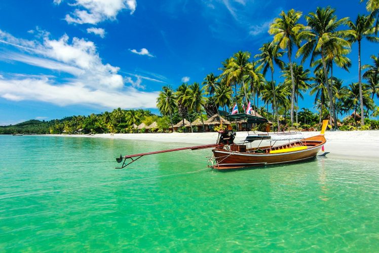 boot bij Koh Samui