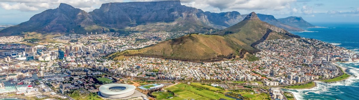 Kaapstad in Zuid-Afrika