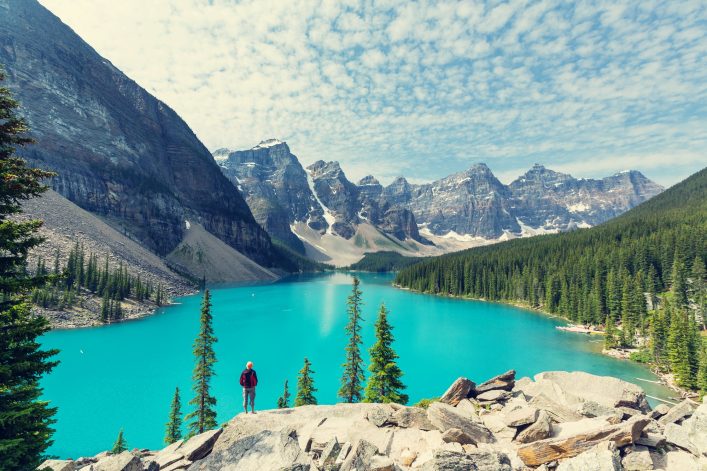 Moraine Lake in Banff National Park