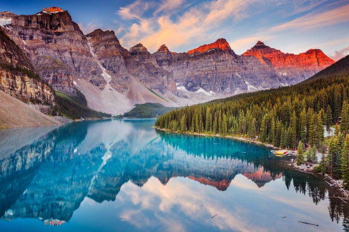 Moraine Lake in Banff National Park