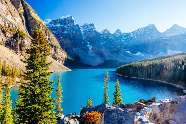 Moraine Lake in Banff National Park