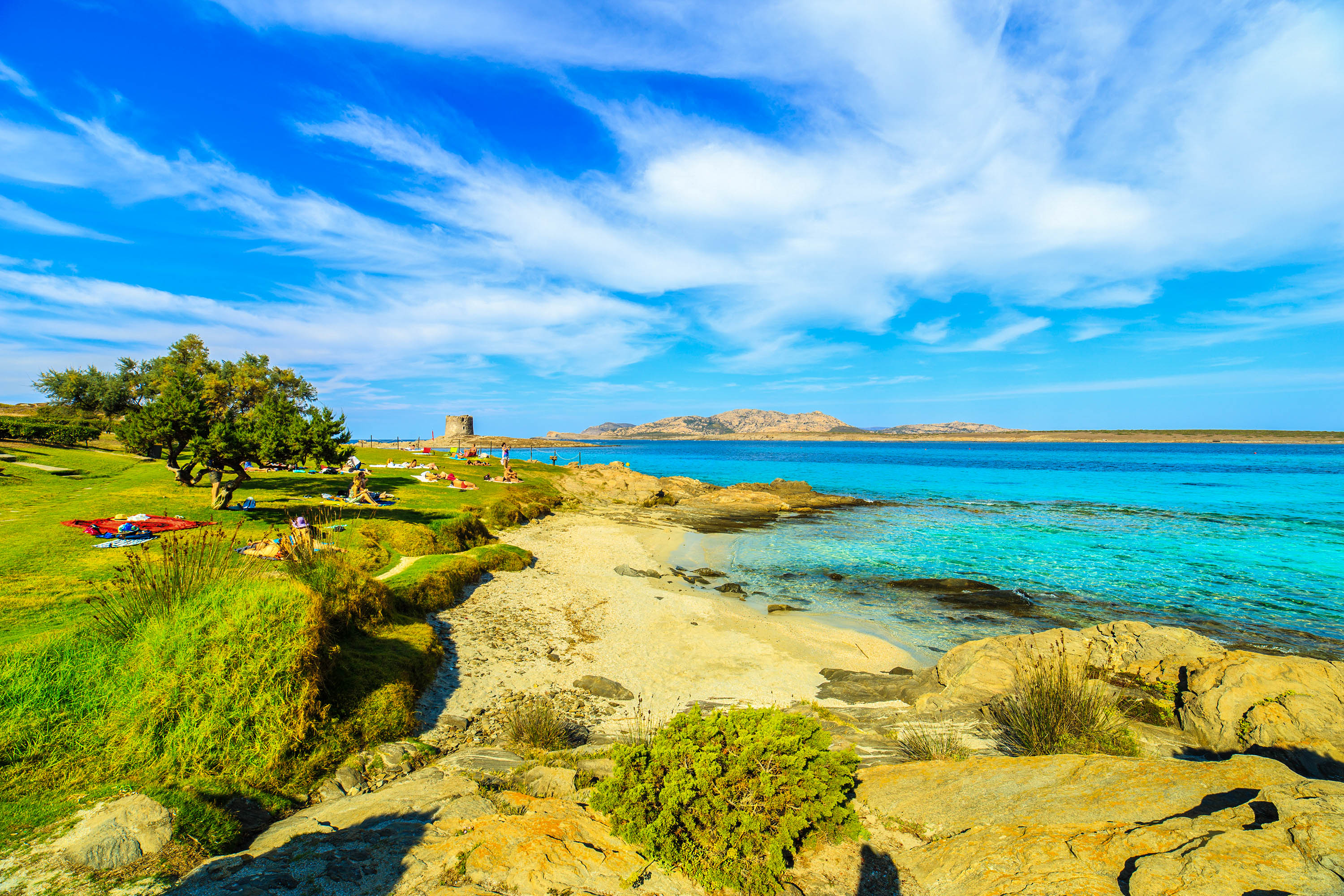 La Pelosa, Sardinië
