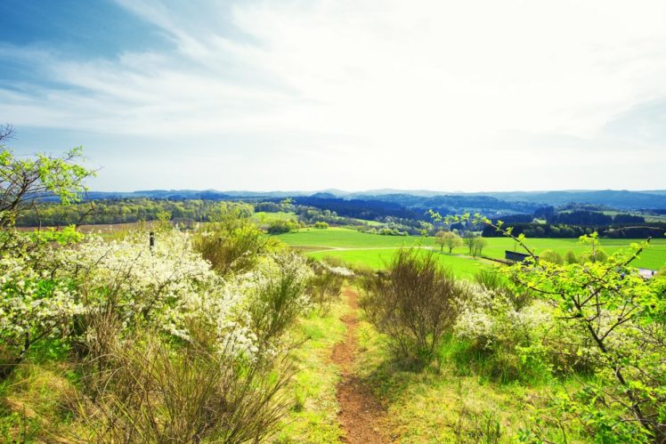 De Eifel nabij Roth en Gerolstein