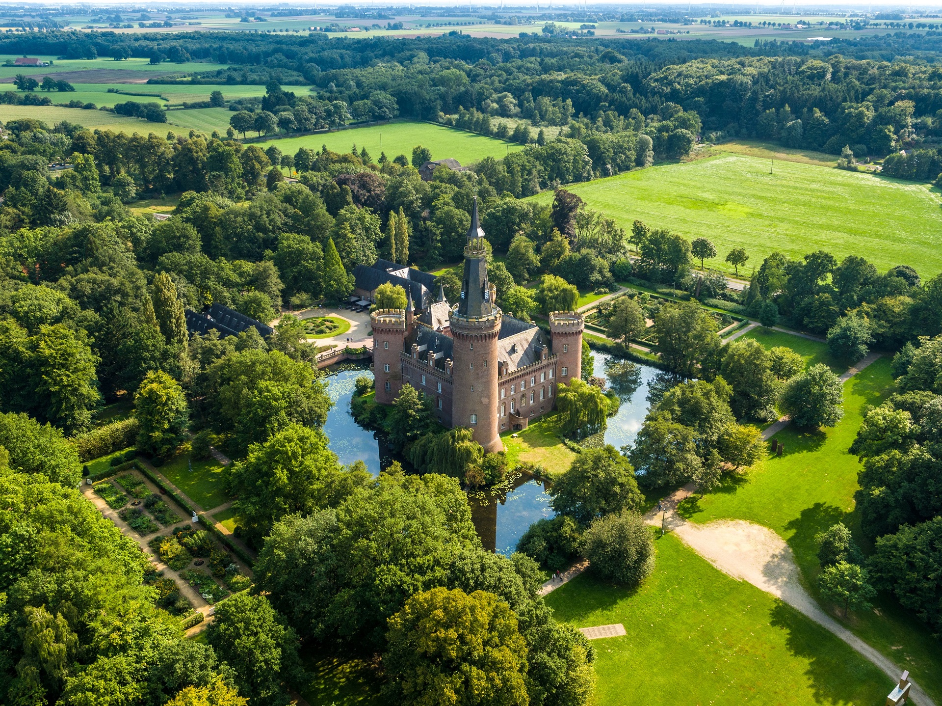 Niederrhein Schloss Moyland