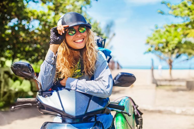 scooter op Bali