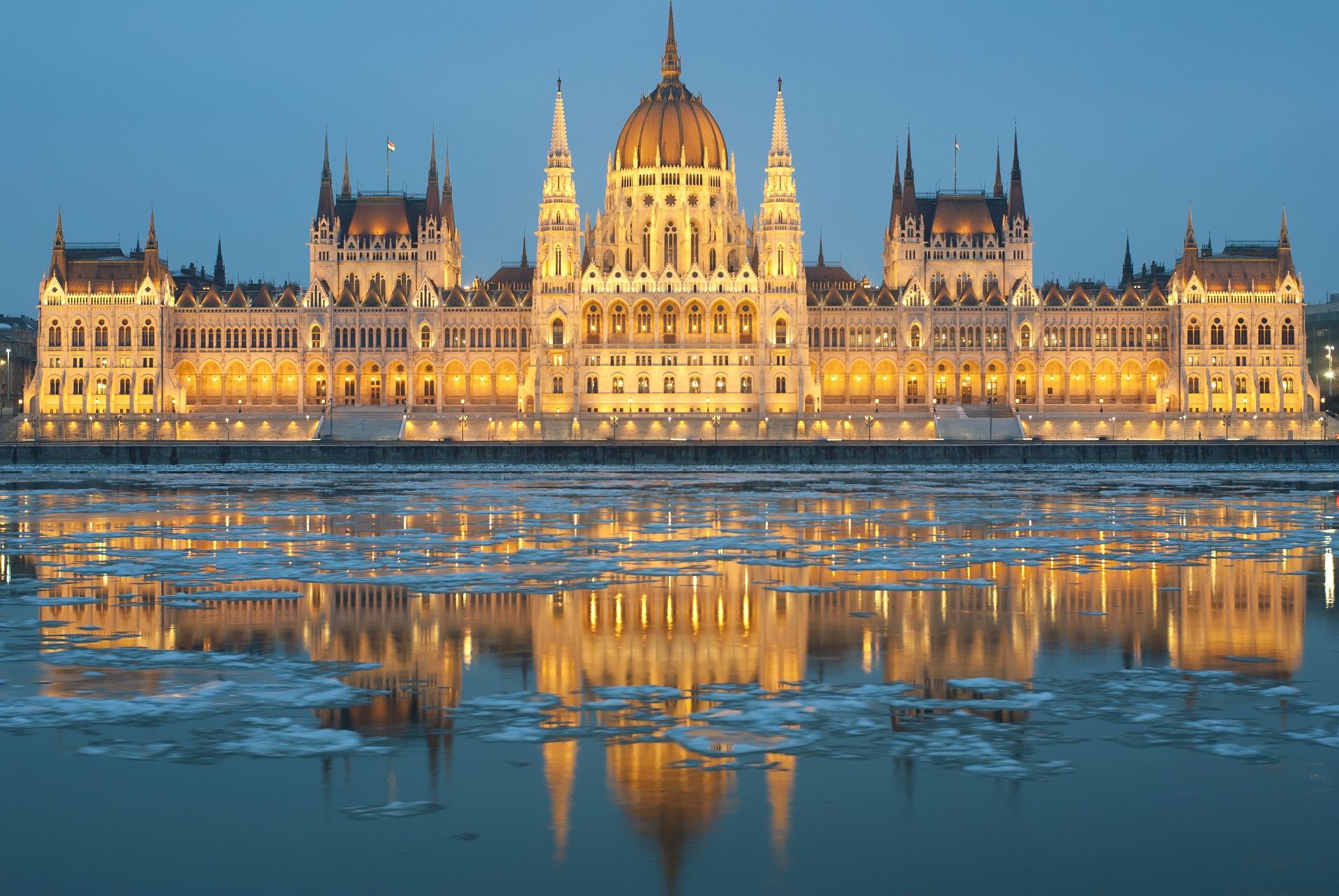 Budapest winter