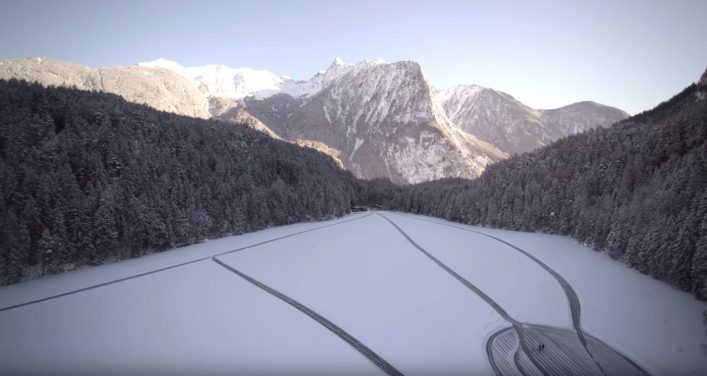 Schaatsmeer de Piburger See