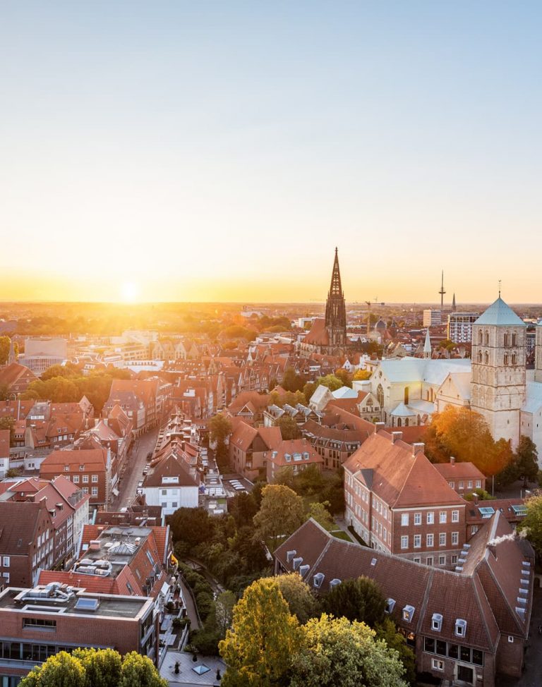Uitzicht op Münster