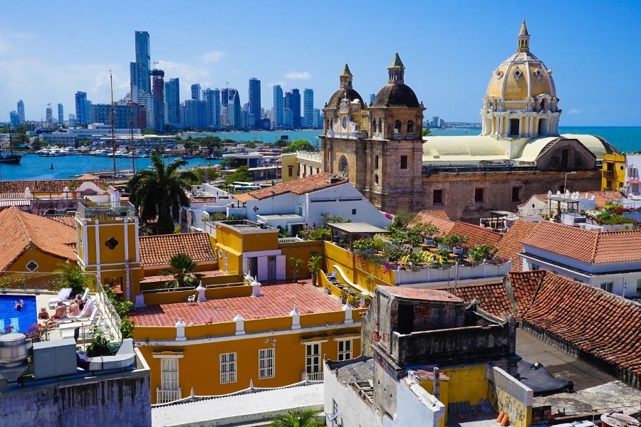 palmbomen in Colombia