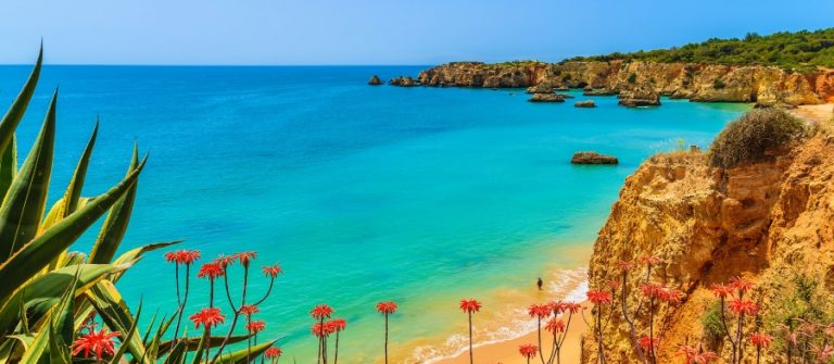 Uitzicht over Praia da Rocha