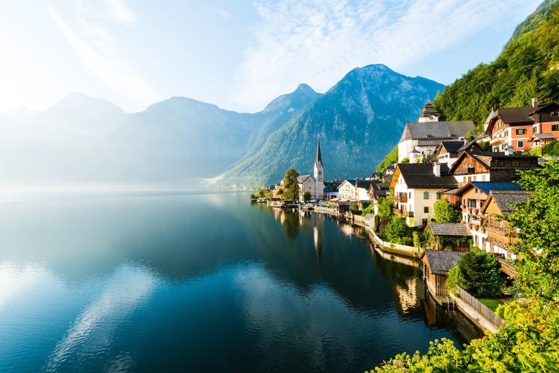 Hallstatt in Oostenrijk