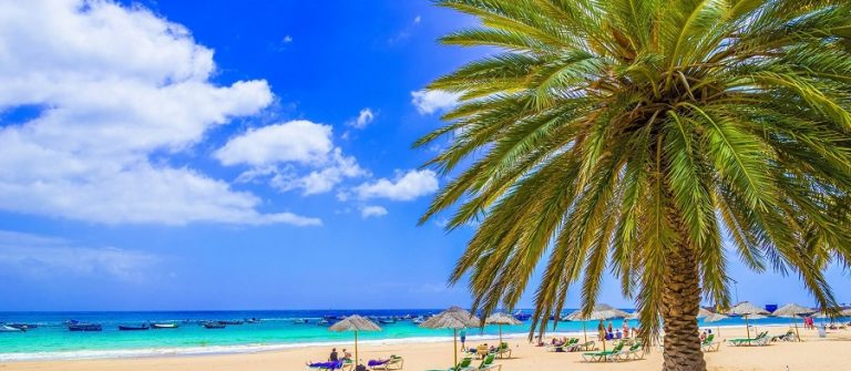 Het strand op Tenerife
