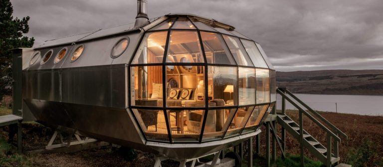 Ruimteschip Airbnb