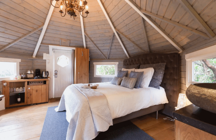 Luxe vakantiehuisje Veluwe