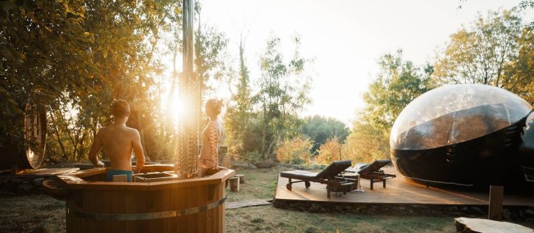 Bubble lodge België