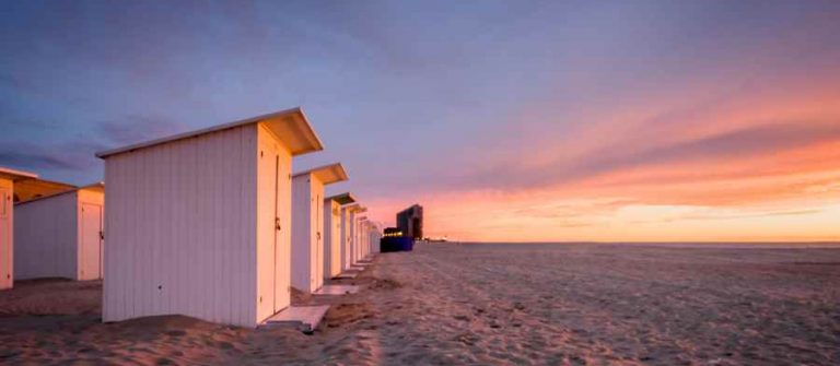 Het strand van Oostende