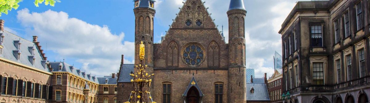 De Ridderzaal op het Binnenhof in Den Haag