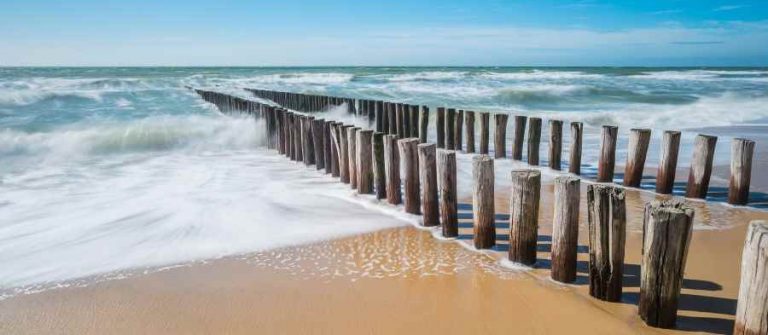 Het strand in Zeeland
