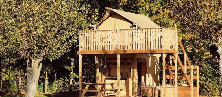 Glamping in het Horsterwold