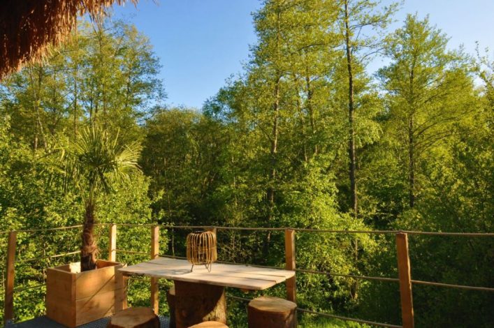 Boomhut jacuzzi Ardennen