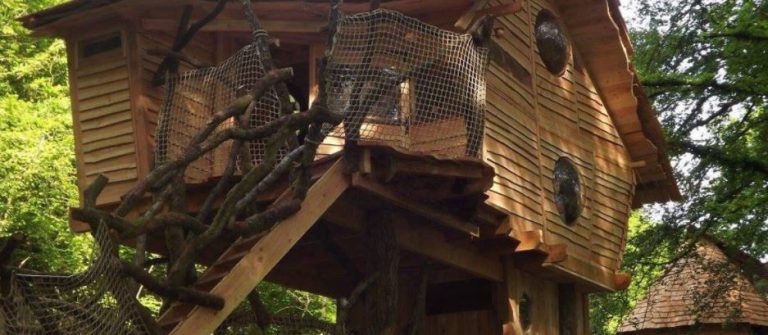 Boomhut in de Ardennen