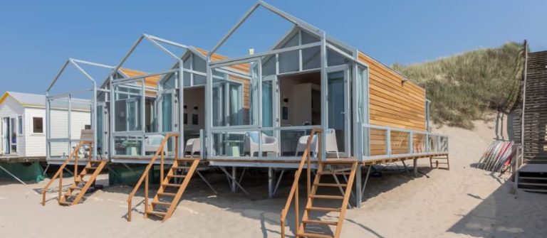 Slaapstrandhuisje in Zeeland
