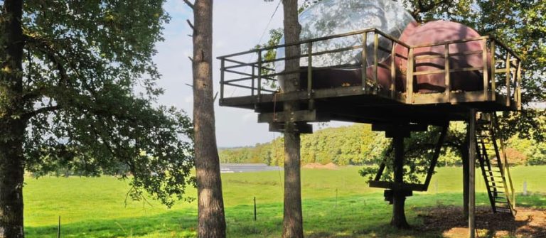 Tentlodge met terras