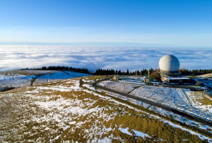 De Wasserkuppe in de Rhon