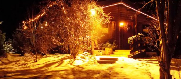Chalet met hottub en sauna