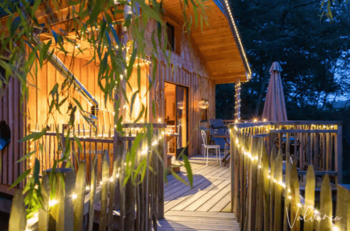 Boomhut in de Ardennen