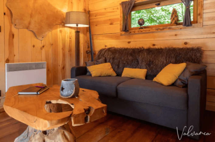 Boomhut in de Ardennen