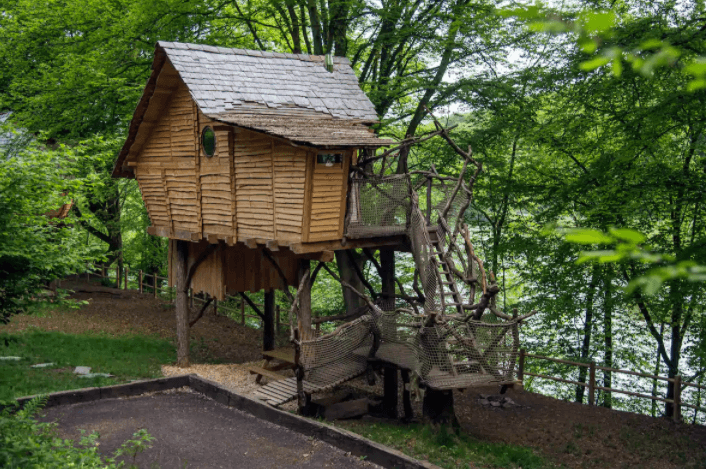 Boomhut Airbnb in de Ardennen