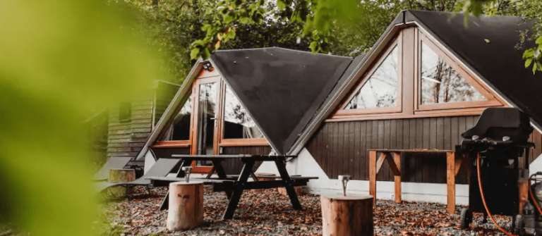 Boshuisje met bubbelbad in de Ardennen