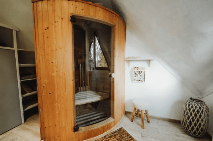 Boshuisje met sauna in de Ardennen