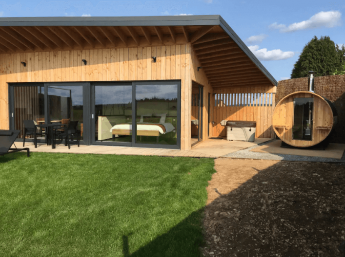 Wellnesshuisje Ardennen