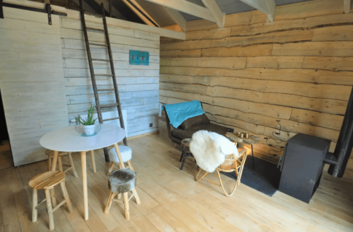 Boomhut met jacuzzi Airbnb