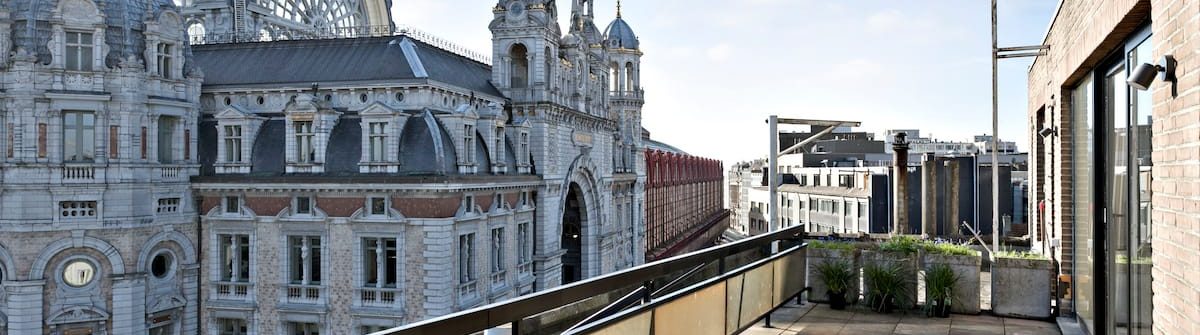 Penthouse met dakterras in Antwerpen