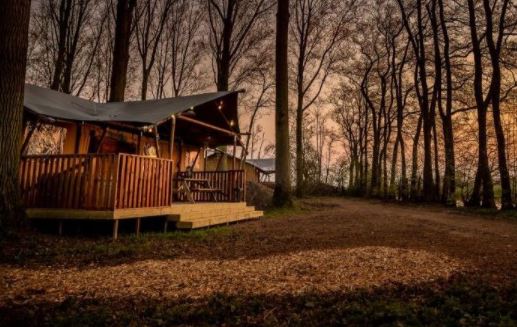 Huisje met hottub op de Veluwe