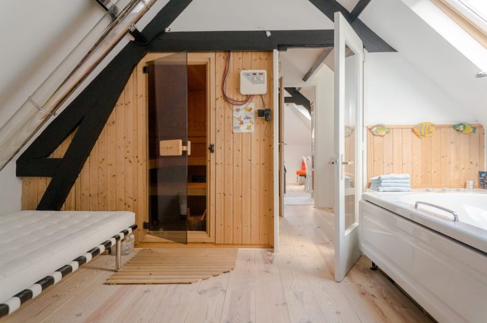 Airbnb in Rotterdam met sauna en jacuzzi