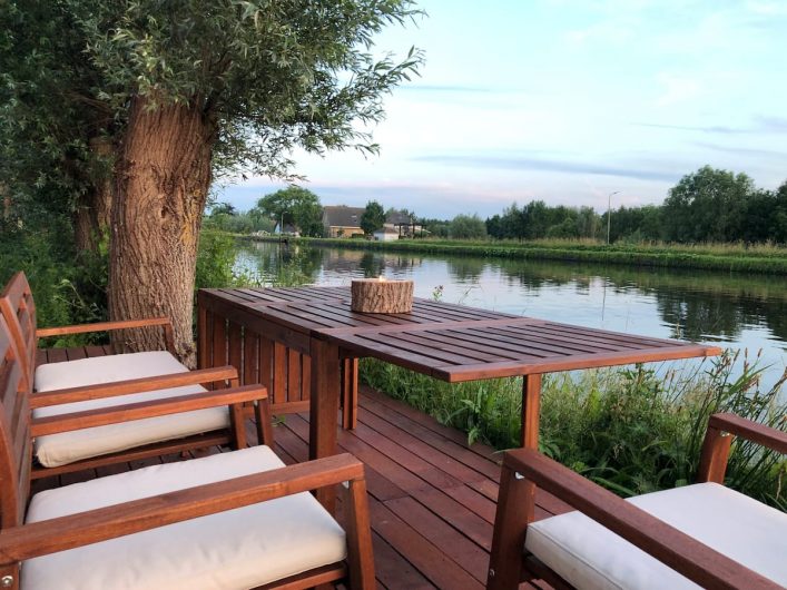 Waterfront Tiny House Airbnb