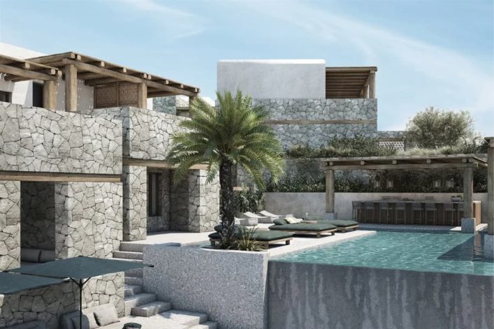 Archipelagos All Suites Mykonos pool