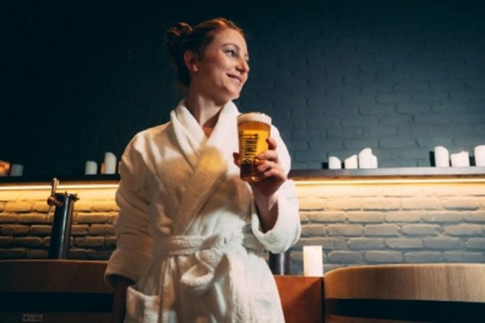 bier drinken in bierspa